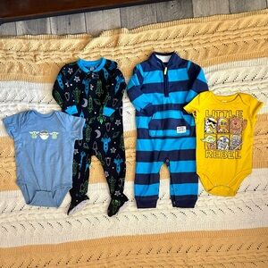 4pc Baby Clothes Bundle (size 12m)